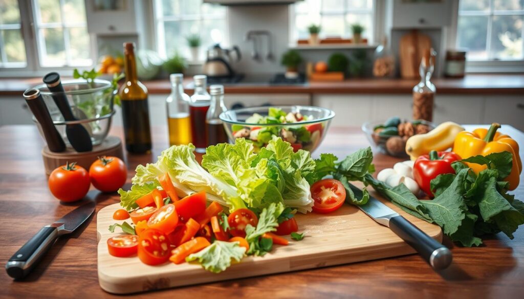 salat zubereitung