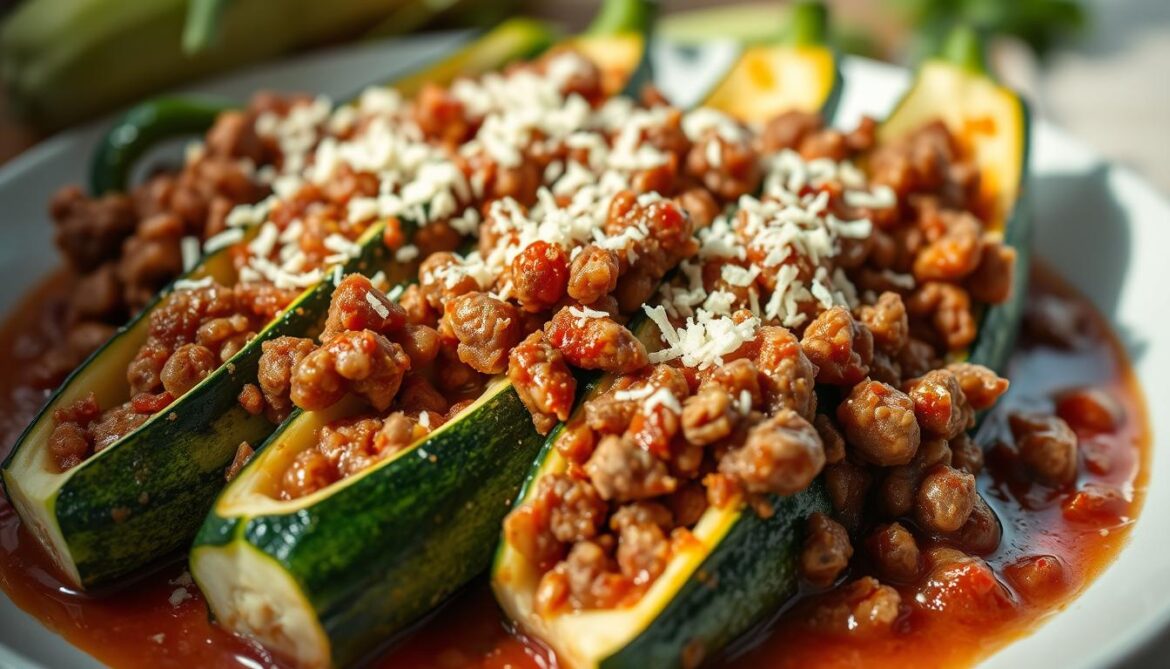 zucchini mit hackfleisch